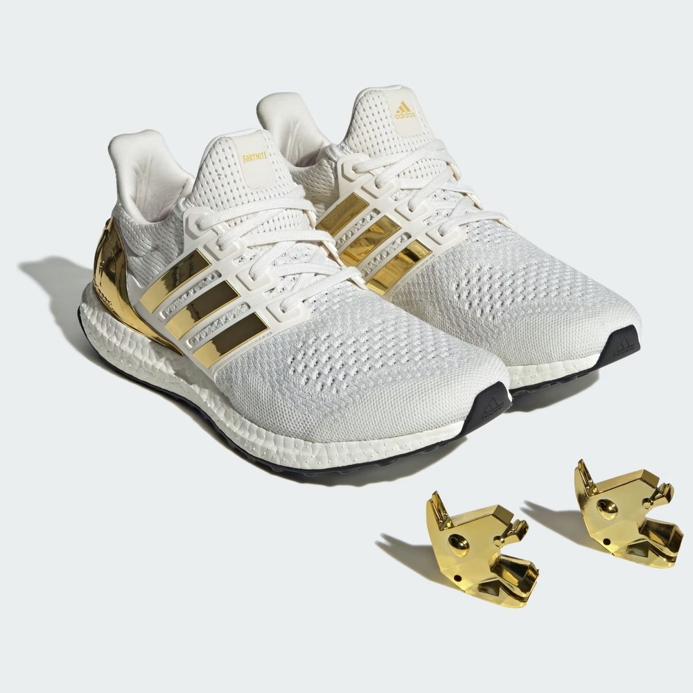 Adidas Ultraboost x‎ Fortnite Victory Crow Gold White Size 7 Shoes JQ0717